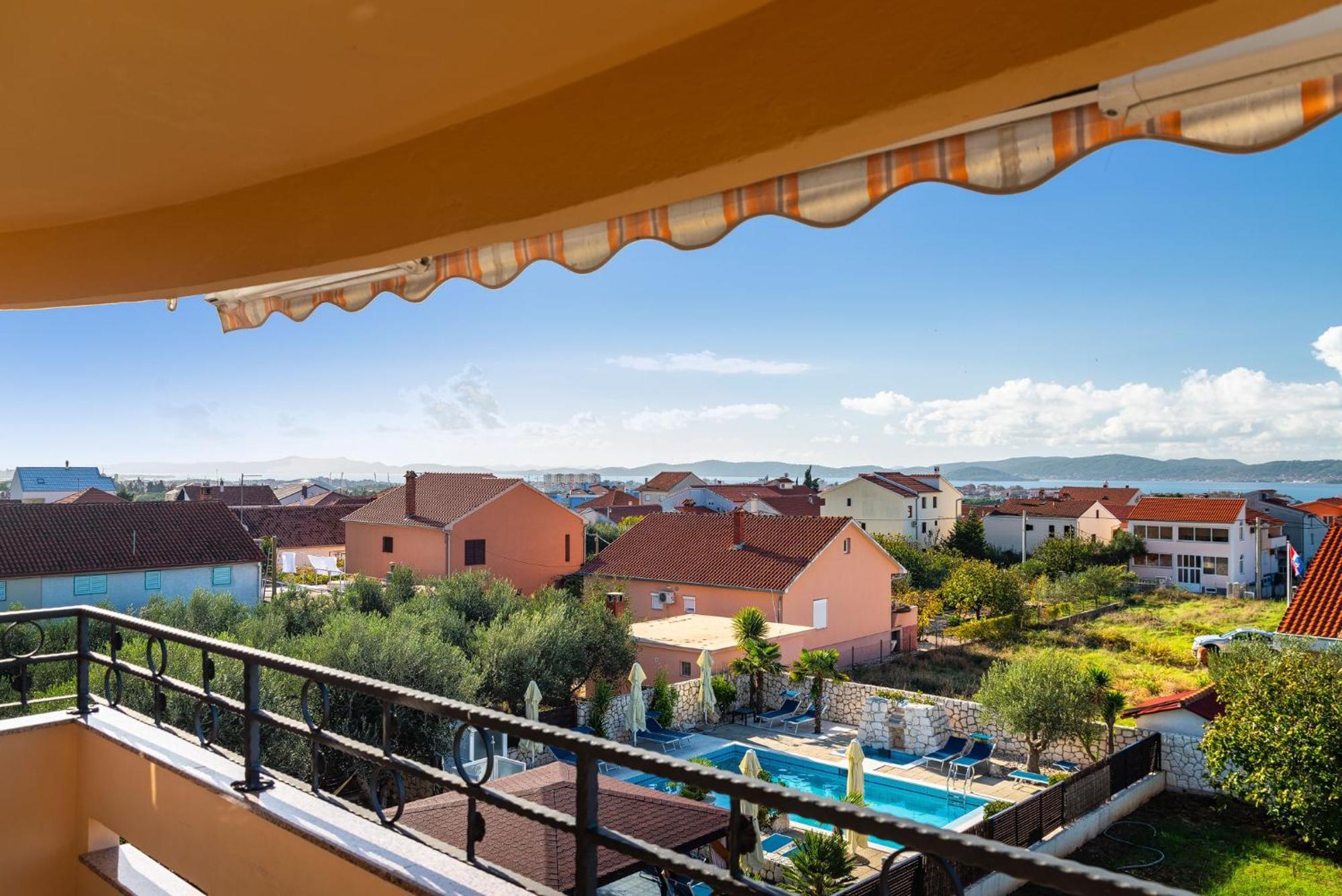 Villa Dalmatina Zadar Mit Pool Екстер'єр фото