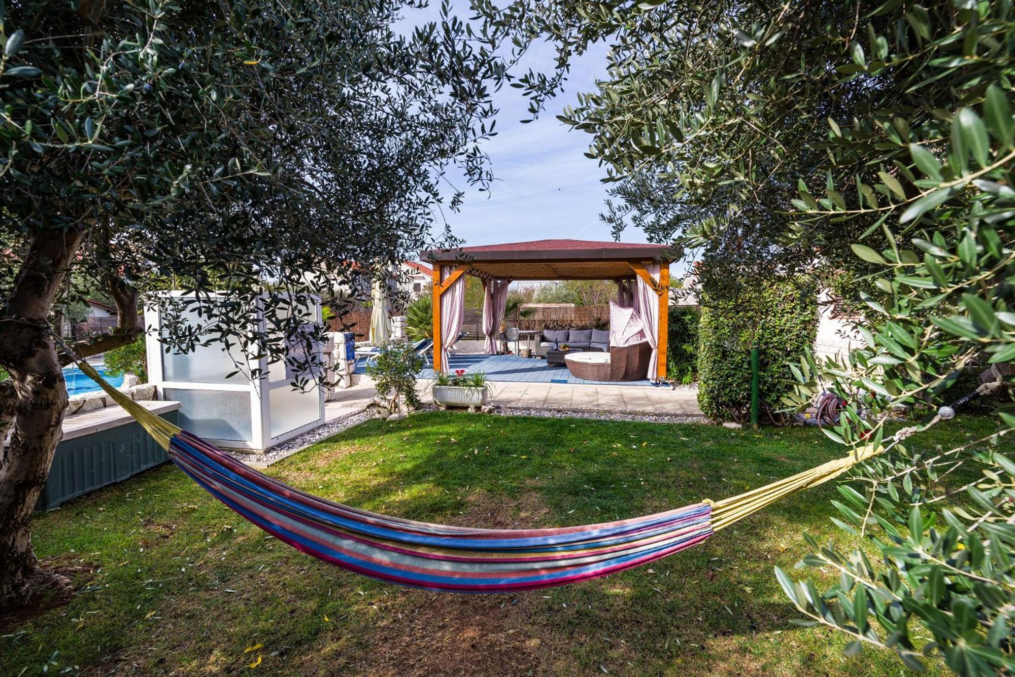 Villa Dalmatina Zadar Mit Pool Екстер'єр фото